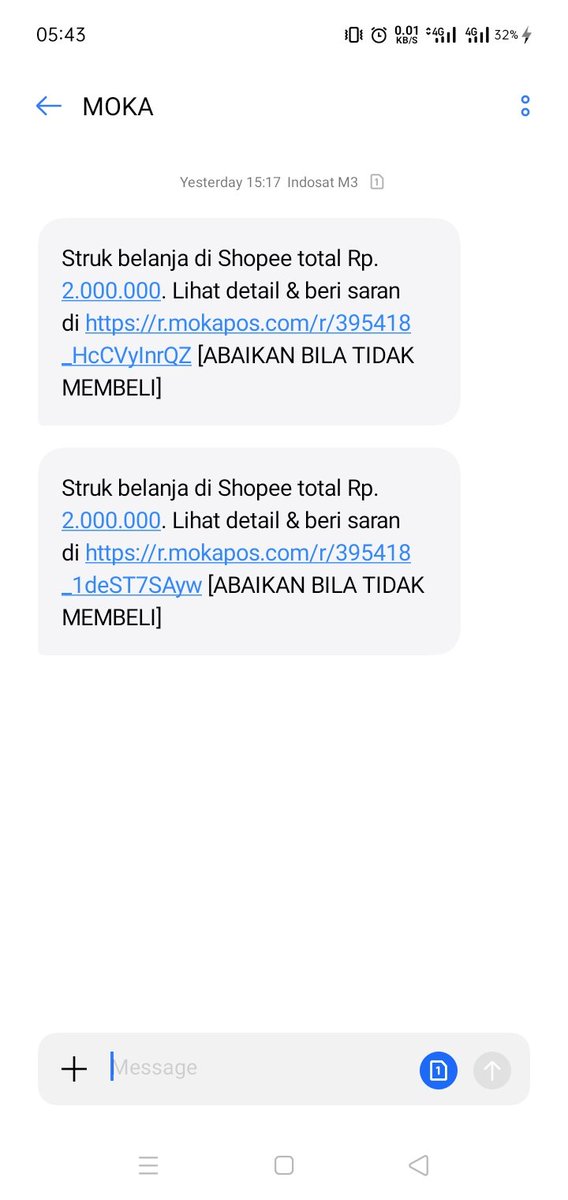 ikblsmsdn's tweet photo. @ShopeeCare dear shoopeid, kemarin saya ditlpn oleh MOKA SHOPEE karena dapat undian 2jt, kok nomor telpon dan akun saya bisa di share ke yang mengatas namakan Shopee?? Yg jd point data saya semudah itu disalahgunakan.. https://t.co/wCzhUyshJu