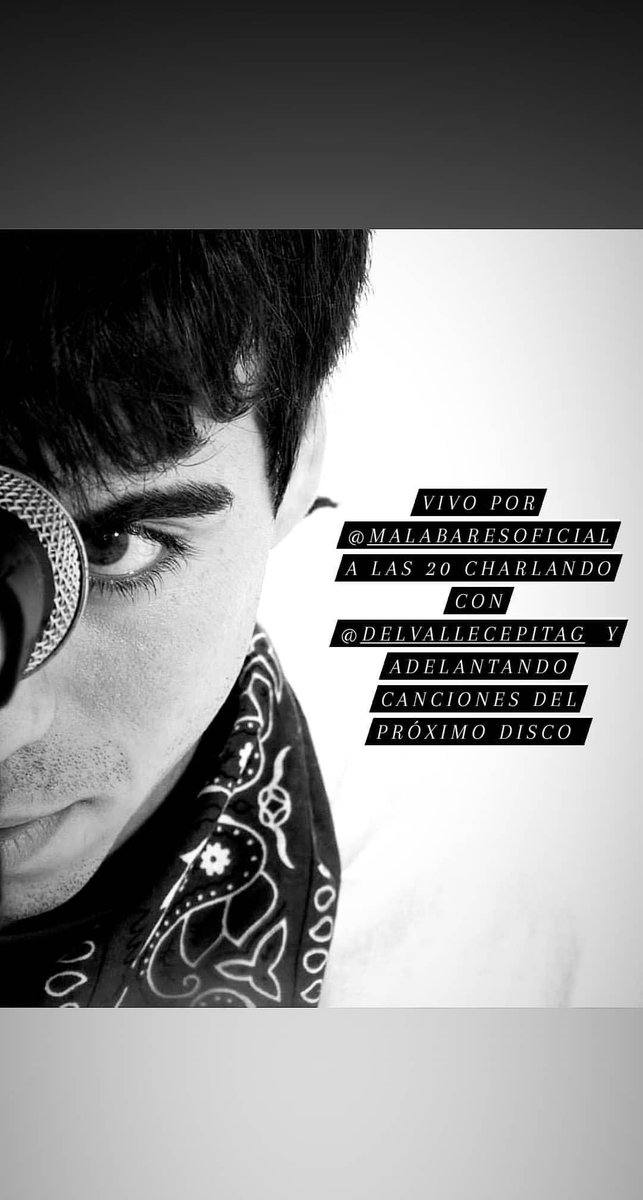 Es unos minutos por nuestro IG @malabaresoficial