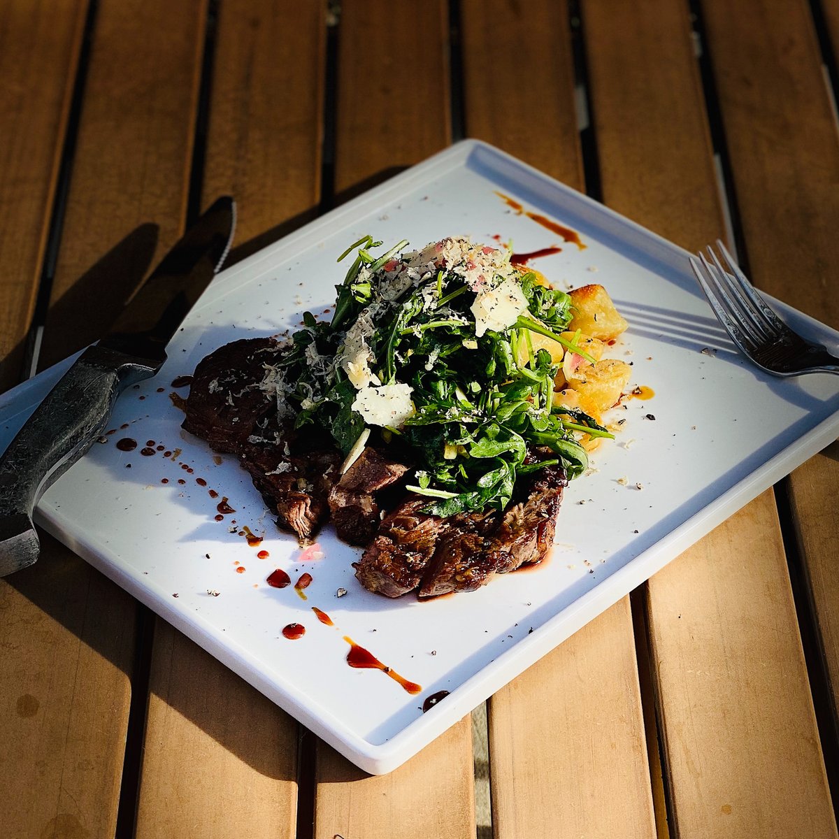 The dining room is open, the food is better than ever. Make a reservation for this weekend! Maybe the Manzo?...
buckner ranch ribeye, brown butter potato gnocchi, wilted arugula, preserved lemon, pickled onion thepantrydenver.com/blog/2020/07/0…