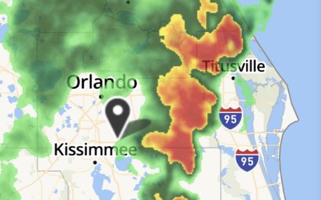 7:00pm: this does not looking like friendly weather. We’ll be back when the ⚡️⛈ is out of here. Can someone make a call to the person upstairs to turn off the faucet and lightening in <a href="/LearnLakeNona/">Lake Nona</a>?