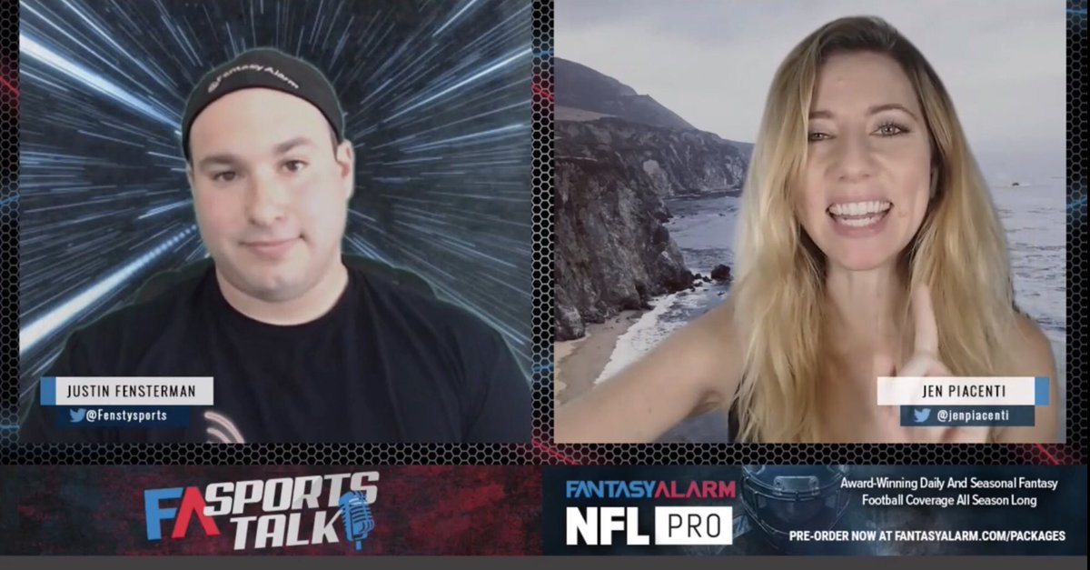 jenpiacenti's tweet photo. Itβs #fenstyfriday !
Tonight- Alarm After Hours on @SiriusXMFantasy!
@FenstySports & I will be talking #NFL #ADP #fantasyfootball values
Iβll give you a few waiver wire adds for #FantasyBaseball teams, too!
Keeping it positive tonight at 1am ET!
@FantasyAlarm
#TGIF https://t.co/eM89F2HD1K