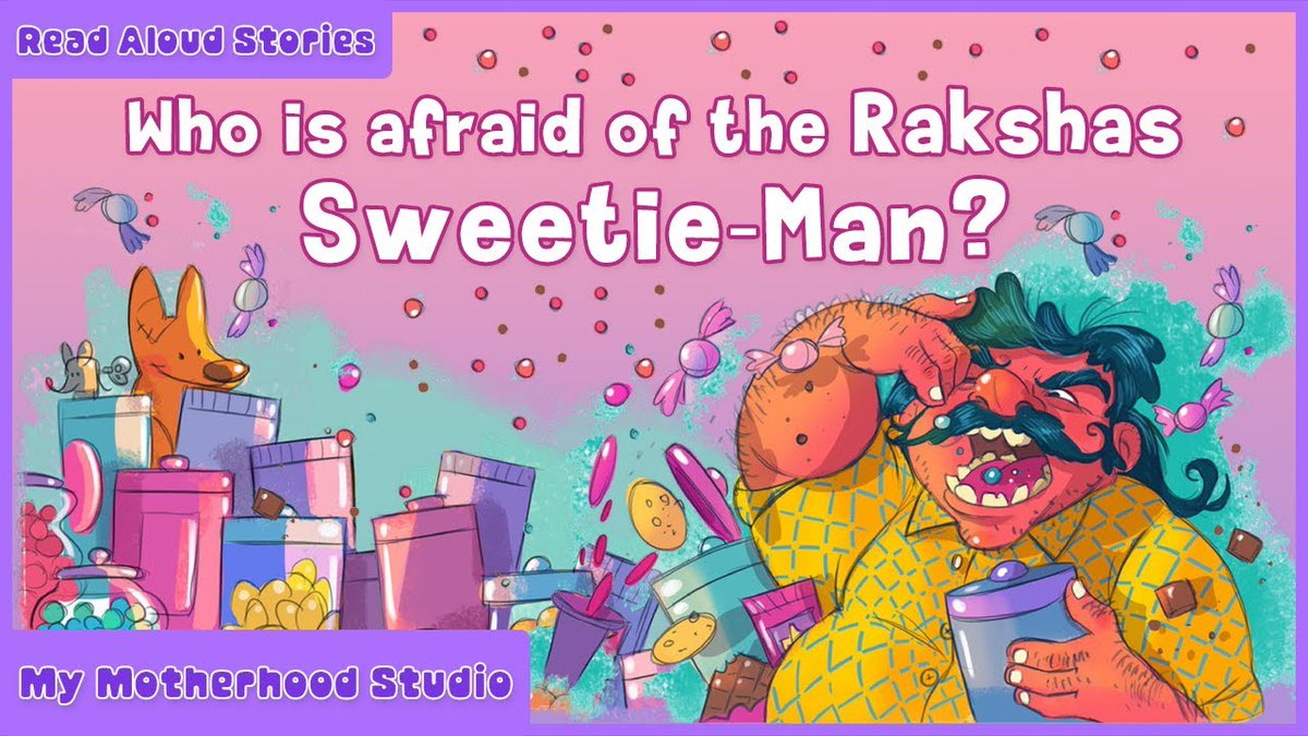 My_M_Studio's tweet photo. https://t.co/ZYV4zaGEkF
Who is Afraid of the Rakshas Sweetie-Man?

#Reading #ReadAloud #ChildrensBooks #storytelling #storyteller #MyMotherhood #momblogger #Teachers https://t.co/rFiZT2ZWrl