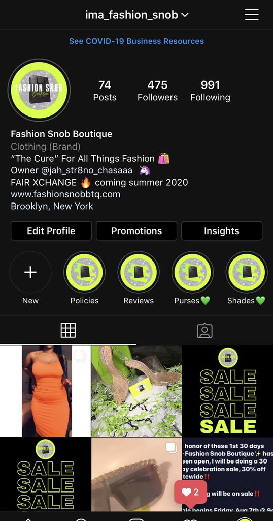 JahStr8NoChasaa's tweet photo. Just relaunched my online boutique #FashionSnobBoutique last month‼️ 

It takes $0 to RT &amp; Follow us💕 #BlackOwnedBusinesses https://t.co/gNb9ZffhAu