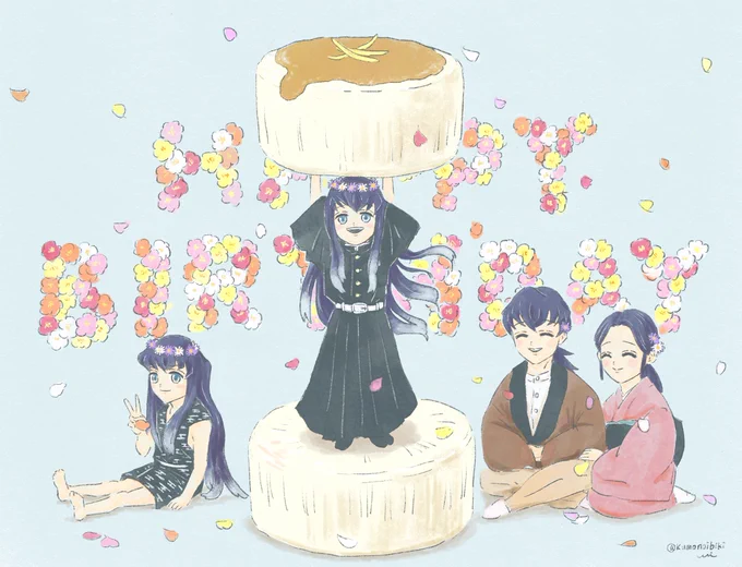 8/8
むいくん、おめでとう!!

#時透無一郎生誕祭2020
#時透無一郎誕生祭2020 