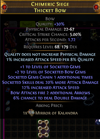 POEmarket's tweet photo. That is expensive
 #pathofexile #poe #harvest #game #gamer #games #gaming #videogames #ps4 #pc #battlestations #battlestation #artisankeycap #mechanicalkeyboards #pathofexilebow https://t.co/ehdxruRzfy