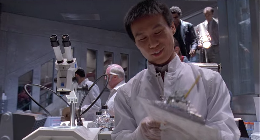 BD Wong, who's gone on to appear in all three JURASSIC WORLD movies (included the upcoming one) is as much the king of this franchise as the t-rex  #VultureMovieClub