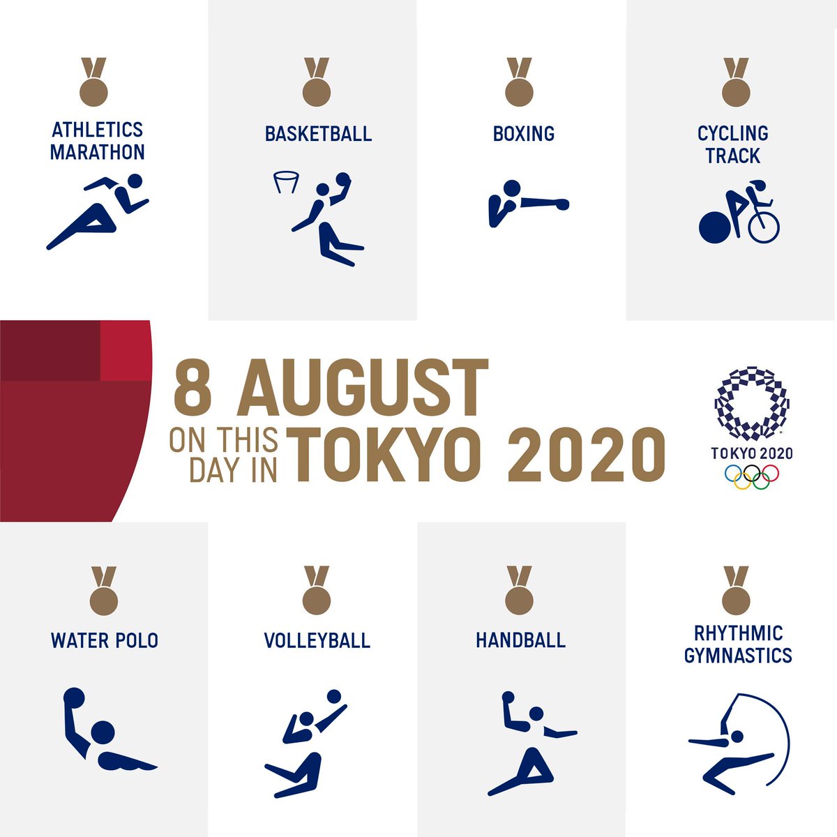 Olympic 2021 schedule