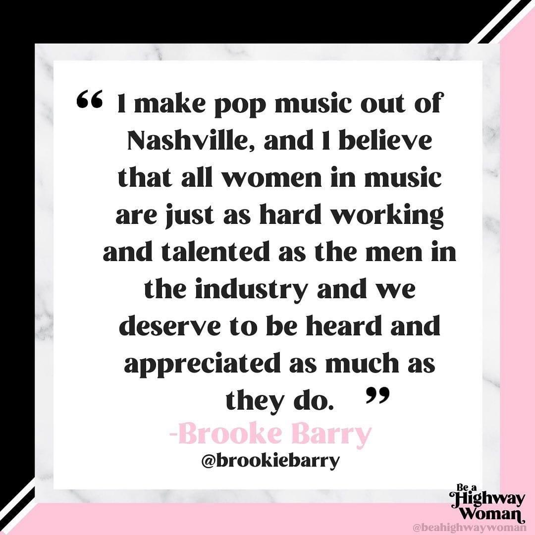 beahighwaywoman's tweet photo. @brookiebarry is a pop artist and social media influencer based inπNashville, TN and is our next #beahighwaywoman artist feature! π€β‘οΈ
β’
We are beyond happy to feature the wonderful Brooke on our #beahighwaywoman platform!! π #BAHW #NextFeature https://t.co/H7SpeFO9rt