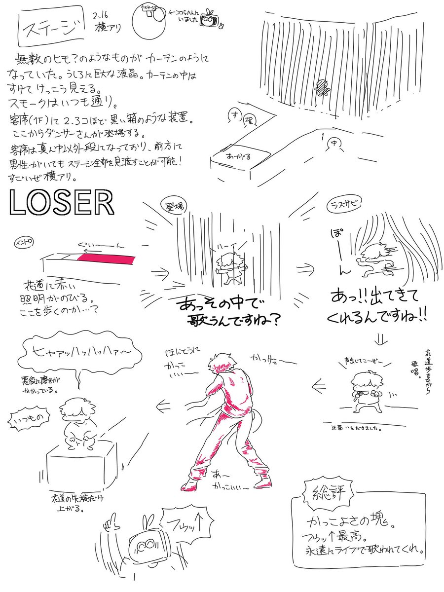 @tos HYPE横アリ2.16 クソ感想文 
