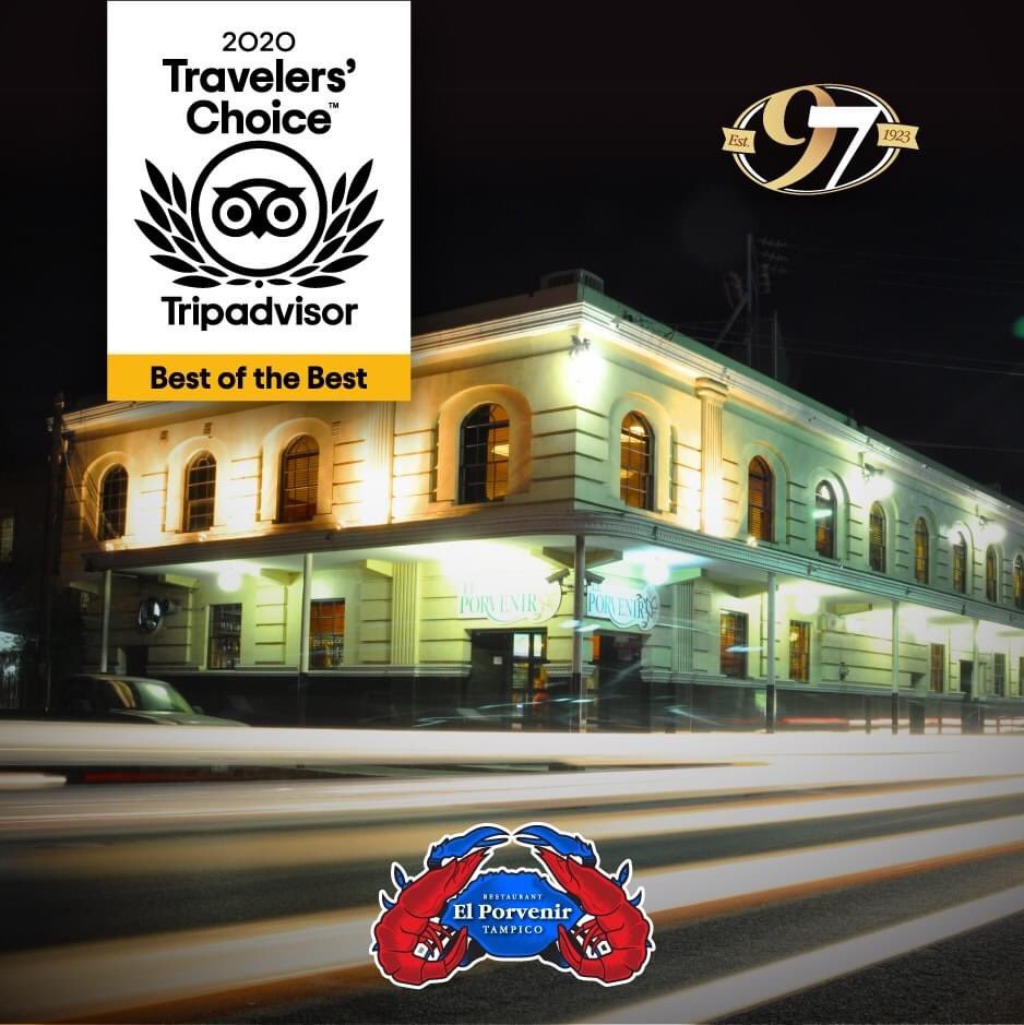 ferolivera09's tweet photo. Felicidades Rest El Porvenir x Premio Trip Advisor Best Of the Best. Tradición, la mejor gastronomía, jaiba a la Fran, 3 generaciones, #SaniTAMPro , imperdible, “Porque aquí se está mejor que enfrente “ en Tampico, Felicidades Fam Garcia! TAM #LaSorpresaDeMéxico @avilesenrique https://t.co/TKCwH3EIQd