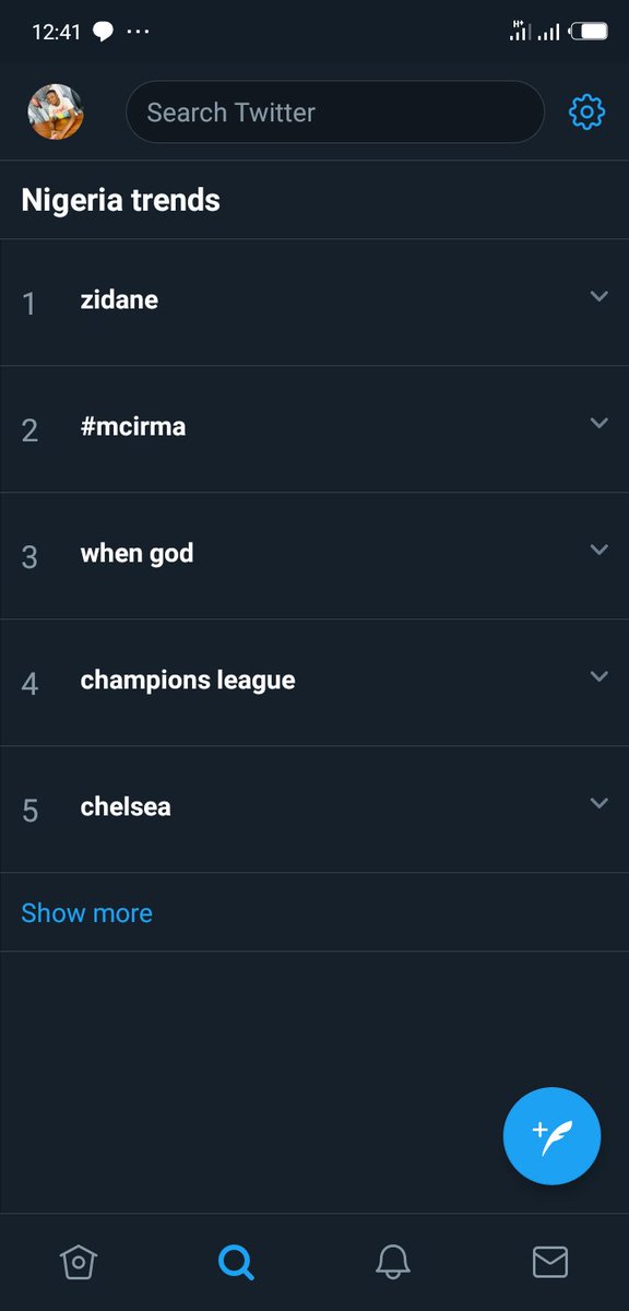 Why my own trends yeye like this?