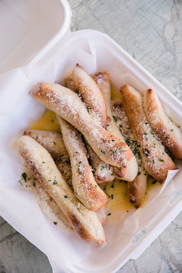 Breadsticks count as a meal, right? #sallyspizza