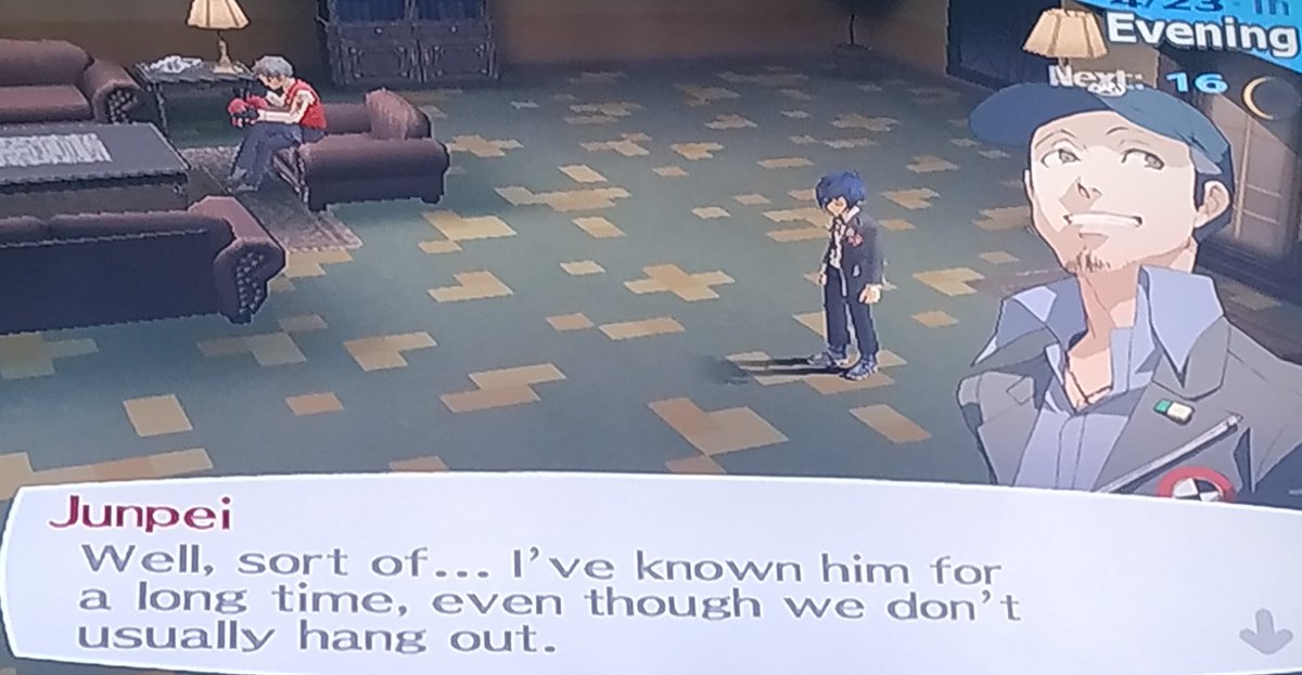 oh he knows kenji too...