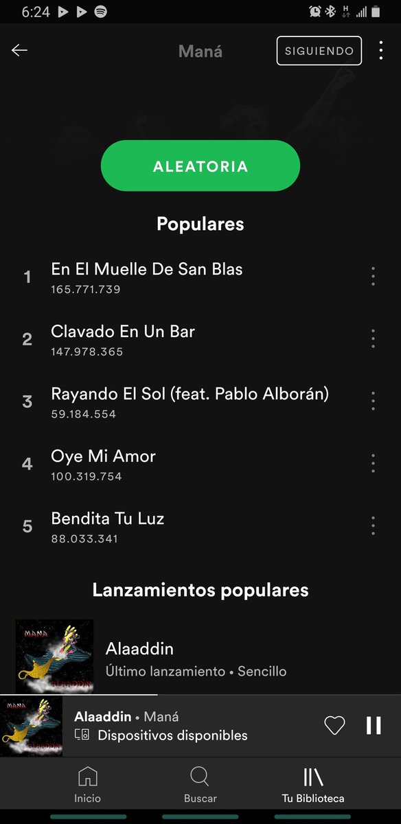 Guardian_Chrz's tweet photo. @manaoficial ya miraron que sacaron una canción nueva en su cuenta de @Spotify @SpotifyMexico  que no es de ustedes? O me equivoco? https://t.co/UVk02Qgxj1