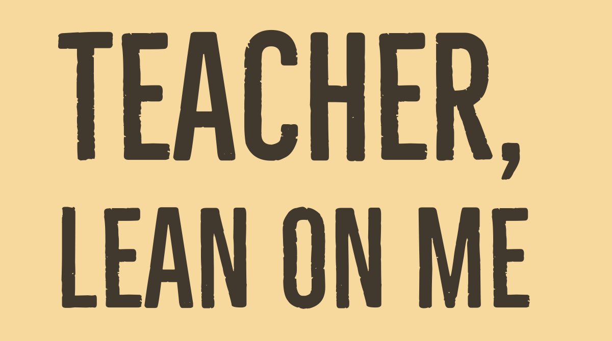 DougDunnEdS's tweet photo. This year will challenge and exhaust us like never before. @BreneBrown shared a study in #daretolead that may have our solution to finding the energy needed to get through this school year. 

New Post | Teacher, Lean On Me

https://t.co/cqu1vQuD3o https://t.co/FplJASE56m