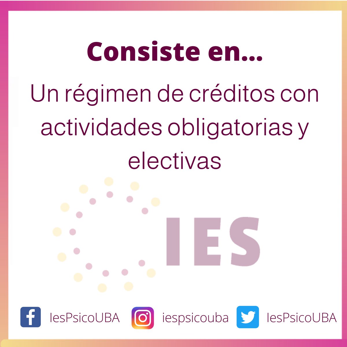 IesPsicoUBA's tweet photo. Cada uno construye su recorrido de evaluación. Se propone un régimen de créditos por tareas y alternativas de evaluación entre actividades obligatorias y electivas.
 
#Iescátedra #experienciaIES
#psi #psico #UBA #Psicouba
#Estudiantepsico  #CEP 
#Informática #Educación #Sociedad https://t.co/wuJjlqzpv4