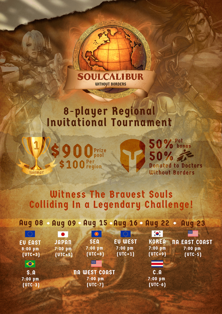 SoulCalibur Without Borders tweet media