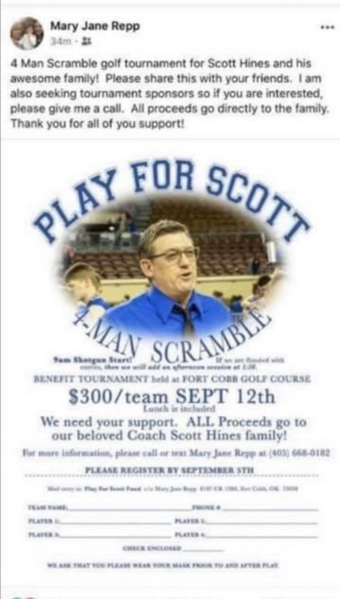 Keep Coach and his family  in your prayers!