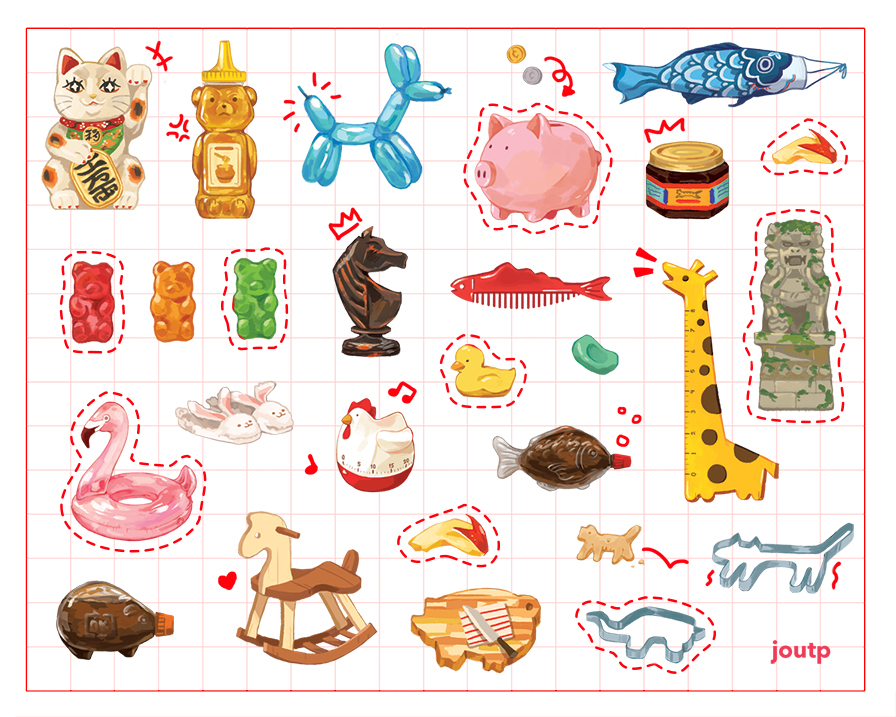 tag yourself: objects that are shaped like animals edition 