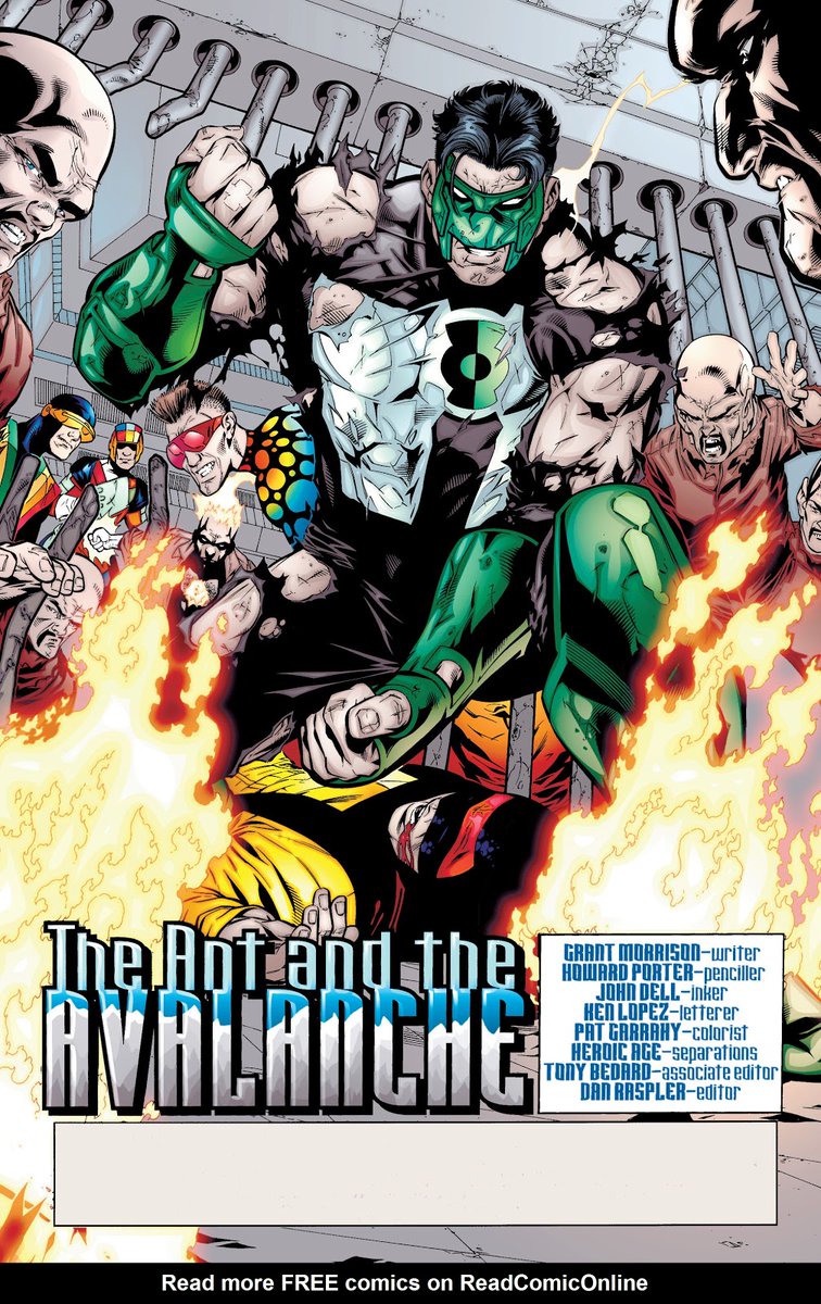 Supervillain prison breaks are one of those stories that is always usually pretty good and with Grant and his love of WEIRD SILVER AGE stuff we get a fun lead into Grant's Last arc.