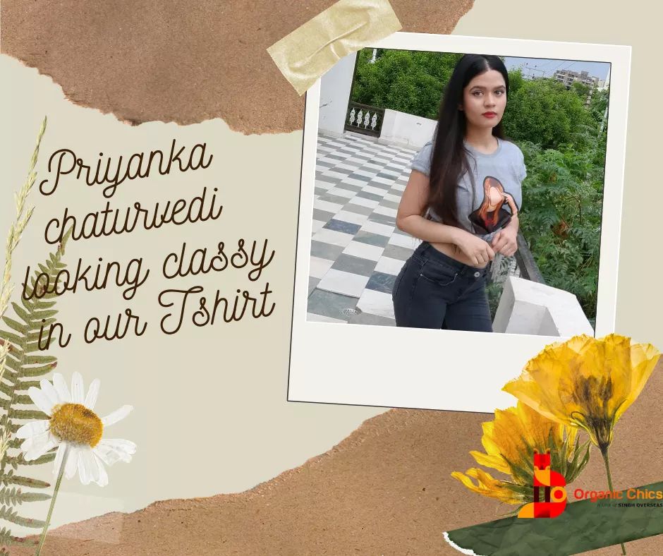 organicchics's tweet photo. Priyanka Chatuevedi looking Classy In an Organicchics's Tshirt

check out- https://t.co/epvuQQGmCG

#fashion #fashionista #gift #personalise #customise #tees #tshirt #digitalprinting #dtg #giftidea https://t.co/F5HdhQgmK4