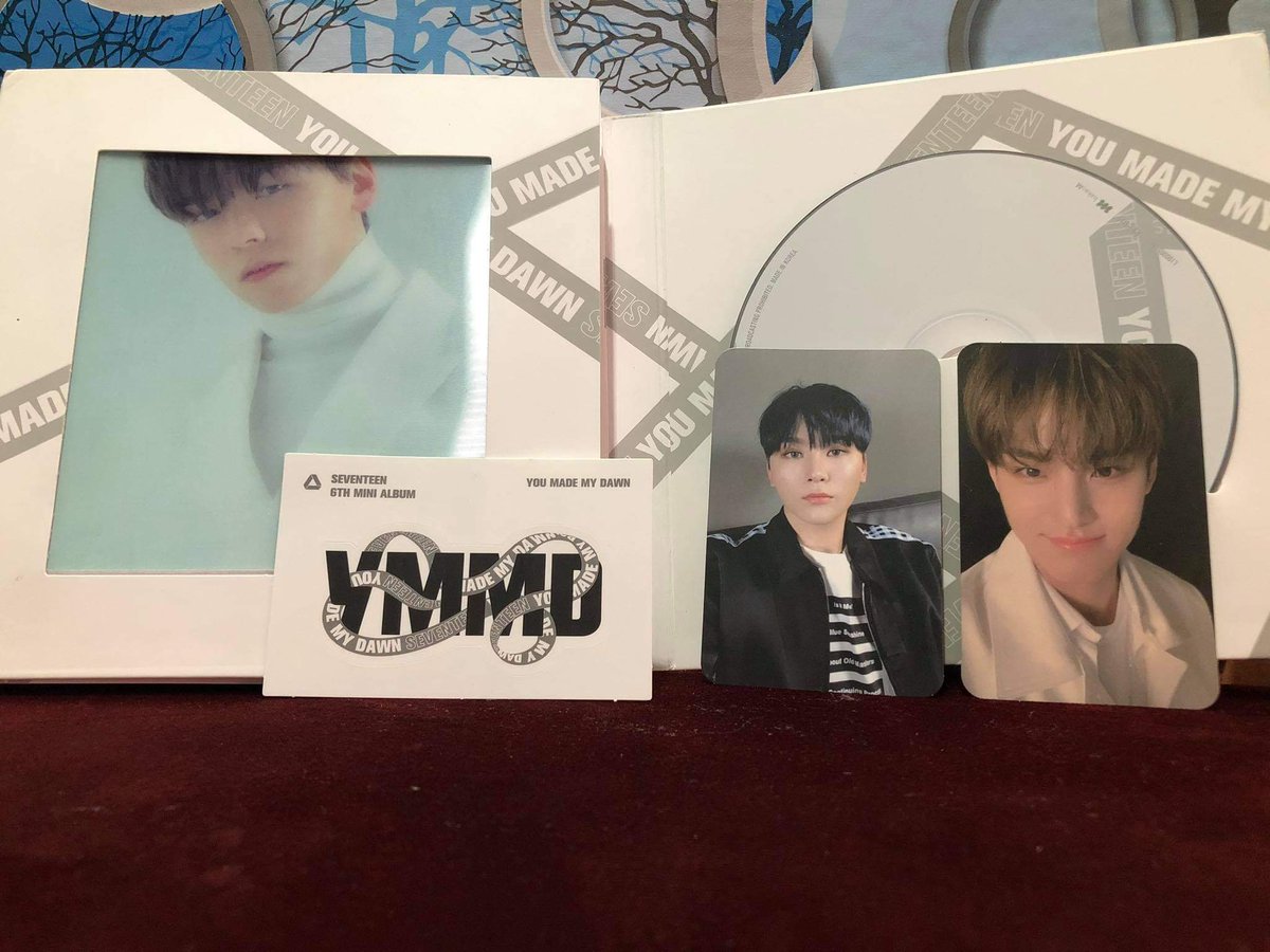 WTS/LFBYou Made My Dawn (YMMD)Dawn Version - Signed by WONWOOInclus: Vernon Lenti, Mingyu and Seungkwan PC.₱3,400 free sf