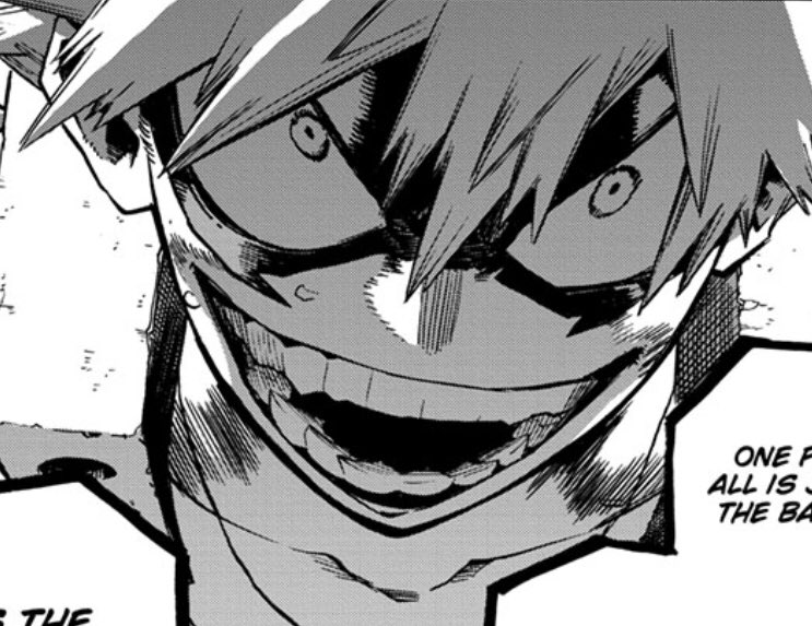 like the fearlessness in drawing teeth LOL I feel like he has the same enjoyment with drawing Toga too 