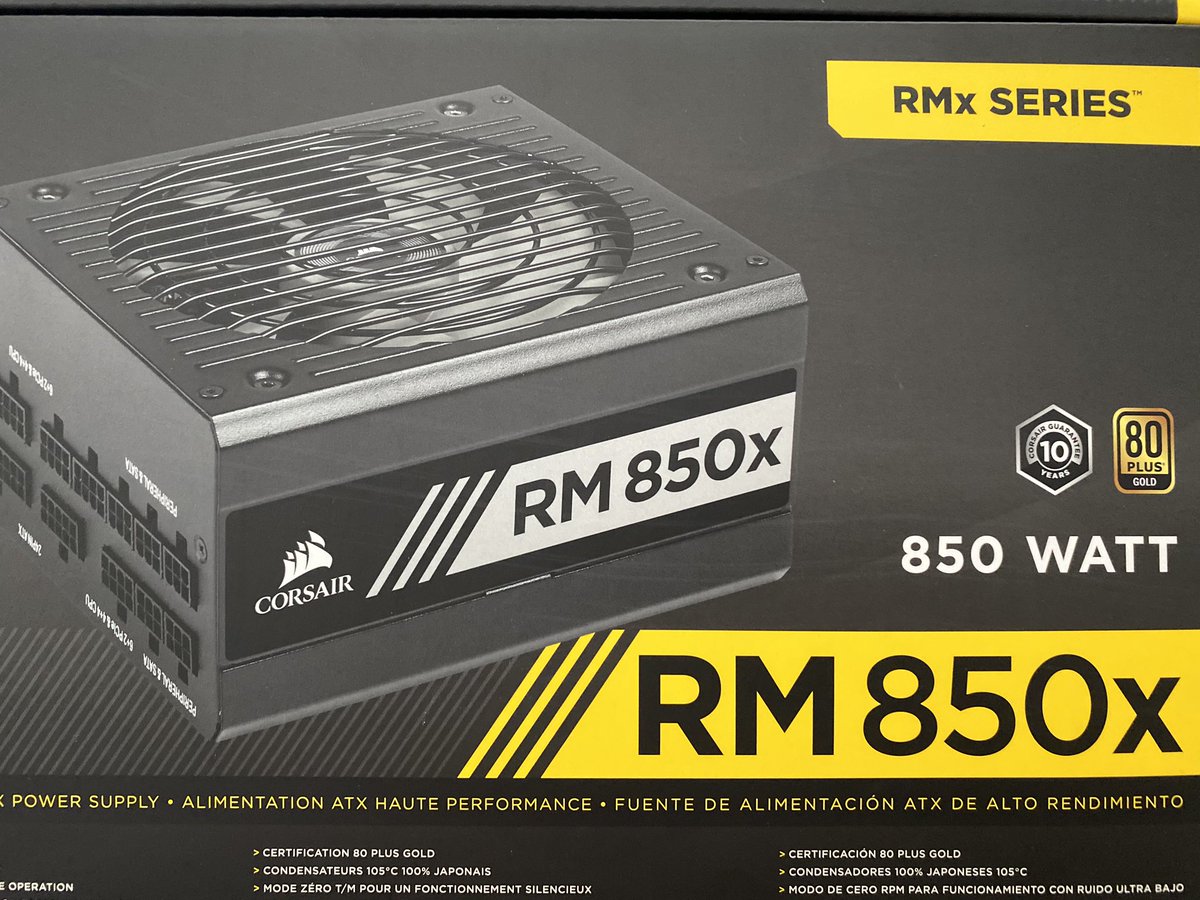 jfmamjjasondca's tweet image. Another piece closer
#psu #projectzephyr #unraid #nas #10Gbe @CORSAIR