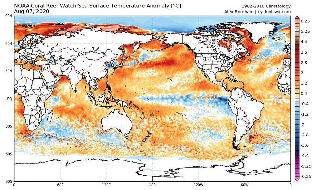 The ENSO state right now is cool-based neutral. There's currently a La Nina Watch in place, as this will likely develop into a full-fledged La Nina this fall. This is coupled with a -PDO pattern, though nontraditional. Both of these support ATL hurricane activity...