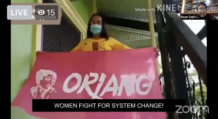AsianPeoplesMvt's tweet photo. Women fight for system change! #AWD2020 https://t.co/SFlQbkiw7U