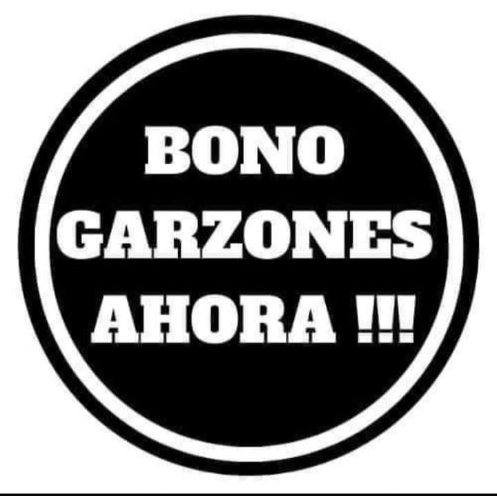 LindorFrancisco's tweet photo. @BonoGarzones Queremos el bono Somos la clase olvidada del sistema https://t.co/NtisAE6t5w