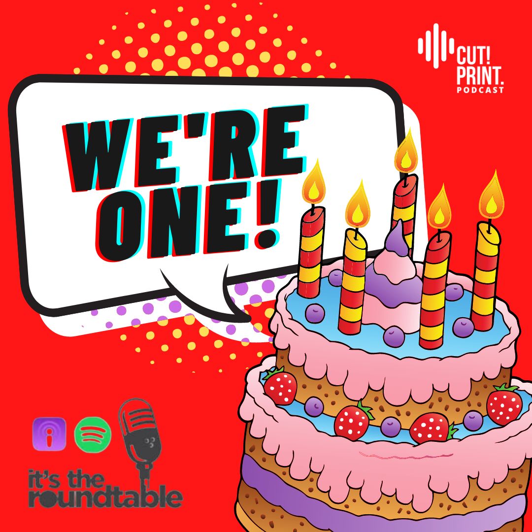 cutprintpodcast's tweet image. Wishing It's The RoundTable a happy, happy first anniversary! We're looking forward to seeing you guys thrive and vibe through another year of success.

Check them out on Spotify and Apple Podcast: spoti.fi/33BQBaw