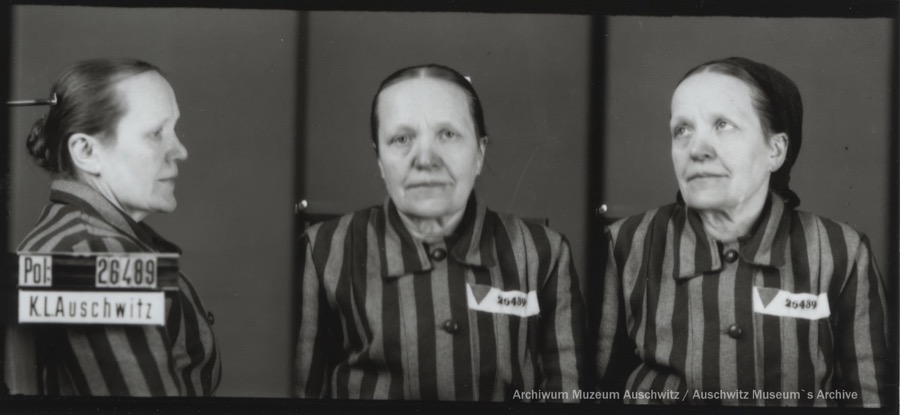 AuschwitzMuseum's tweet photo. 8 August 1881 | Polish woman Maria Buchta was born in Groszkowice.

In #Auschwitz from 4 December 1942.
No. 26489
She perished in the camp on 11 March 1943. https://t.co/eI3CiAbH5I