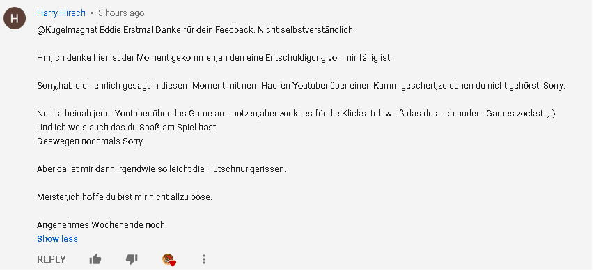 EddieMcNade's tweet photo. Ich bin fast sprachlos. Es gibt noch Leute die in der Lage sind zuzugeben wenn sie unüberlegt was geschrieben haben. Es passiert immer mal wieder aber jedes mal freut es mich. Props an den Kollegen, einfach mal eingesehen und entschuldigt. #Menschen #EsGehtDoch #FeierIch https://t.co/0e16m5jPLr
