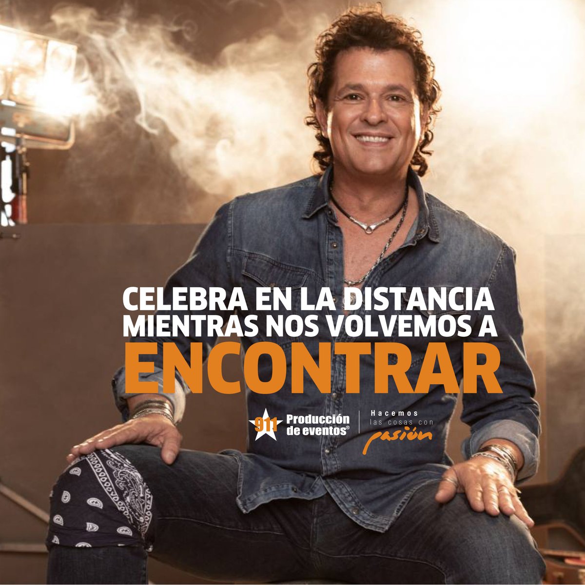 Carlos, el 7 de agosto es un día muy importante para nosotros: cumple nuestro amigo, cliente y un artista del cuál siempre nos sentimos orgullosos. Hoy es momento de celebrar en la distancia mientras nos volvemos a encontrar, un abrazo enorme de parte de toda la familia 911.