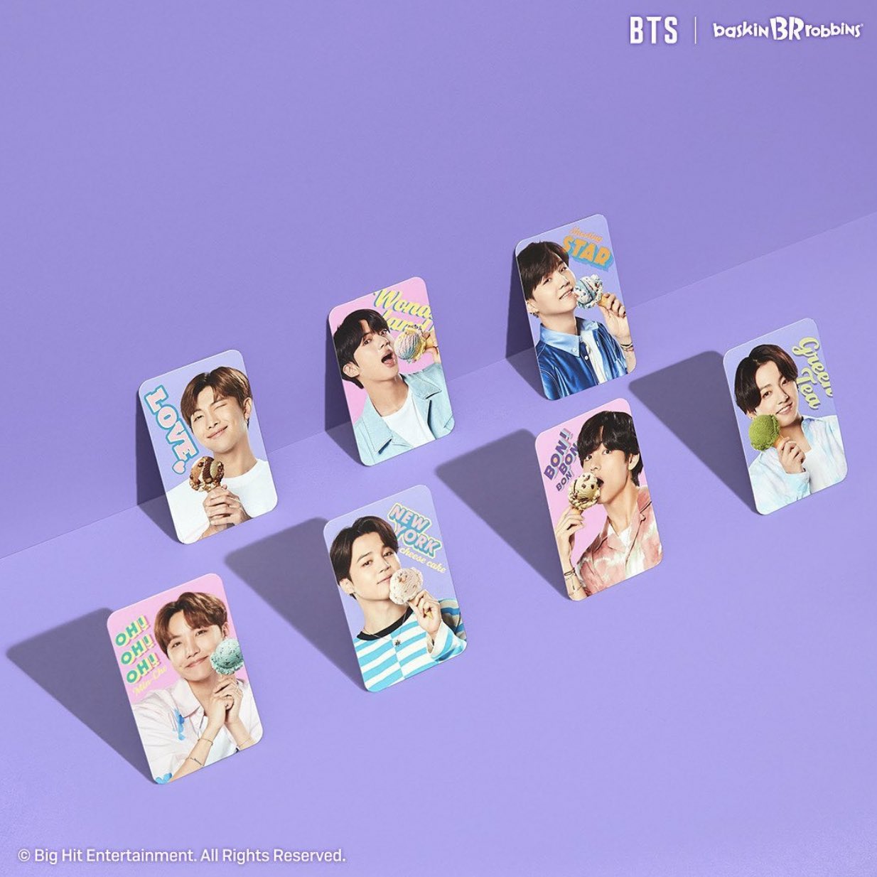 [Video/Picture] BTS X Baskin Robbin CF