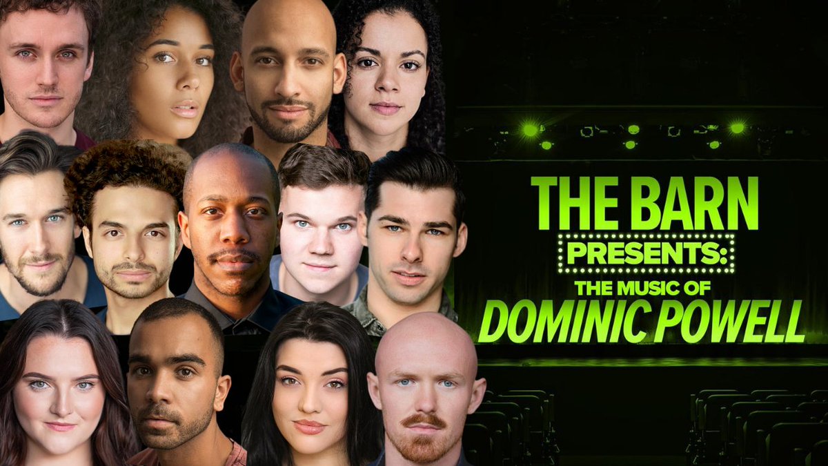 theBarnTheatre's tweet photo. Join us TONIGHT at 7:30PM as we celebrate the music of British composer @dominicpowell94 (Cases) in our sixth #BarnPresents concert, The Barn Presents: The Music of Dominic Powell. SET A REMINDER: https://t.co/Kxp5AhaJ8v https://t.co/EPKyiZopis