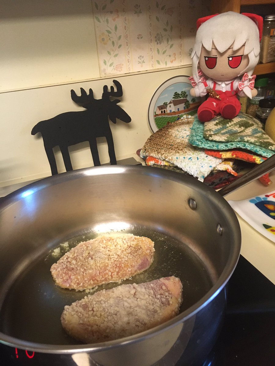 bread em up and fry, my pretties, fry!