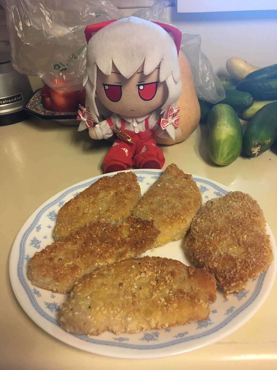 bread em up and fry, my pretties, fry!