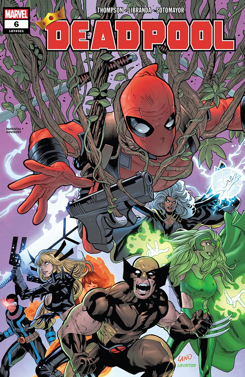 #Marvel's #Deadpool #6 by @79SemiFinalist, @KevinLibranda, @SotoColor, @JoeSabino, @aburtov, & #GregLand was hilarious, & #JeffTheShark is a freaking star!! Check out my full review right here! #WeekendReading - comicbook.com/comics/news/ne…