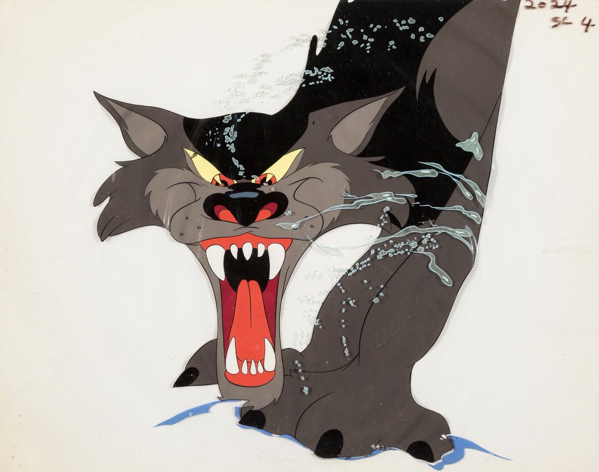 Animation art from Disney's PETER AND THE WOLF (1946). 