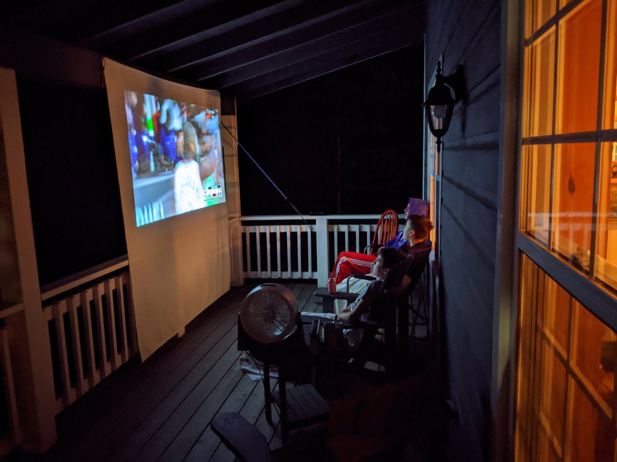 ShaneS_72's tweet photo. Watching the raps at the cottage #Raptors #WholeNewGame #tangerinefanangle https://t.co/UIlZCWj7iH