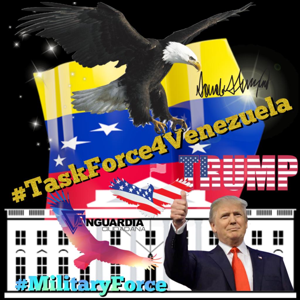 @realDonaldTrump This is an 🆘 to @WHAAsstSecty
#Venezuelans are kidnapped by a #CriminalRegime that maintains power by a #NarcoTerrorist network & foreign civilian & #MilitaryForces.
#USA engagement in the region is 🗝️ to stop the expansion of #NarcoTerrorism❕

#TaskForce4Venezuela
#LAWandORDER