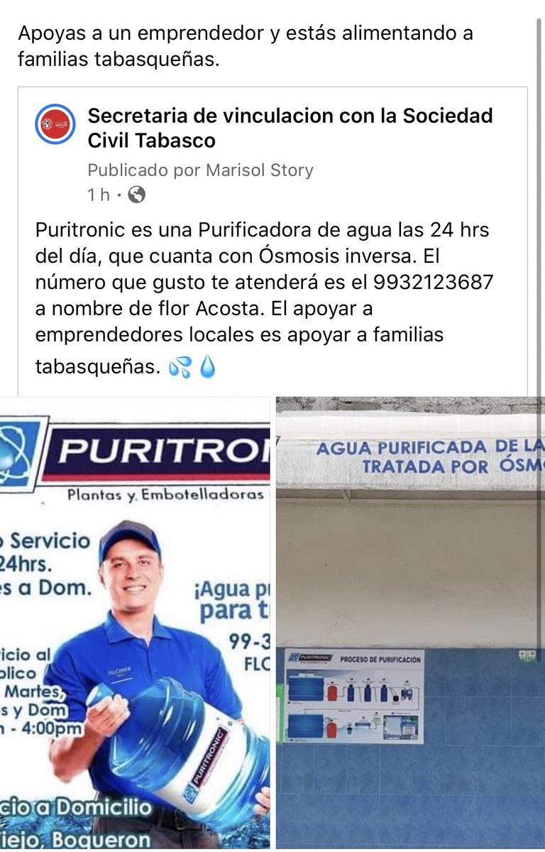 marisol_story's tweet photo. Los emprendedores de #COVIDeas del día de hoy #ConsumeLocal #Tabasco https://t.co/POYELXmDCo