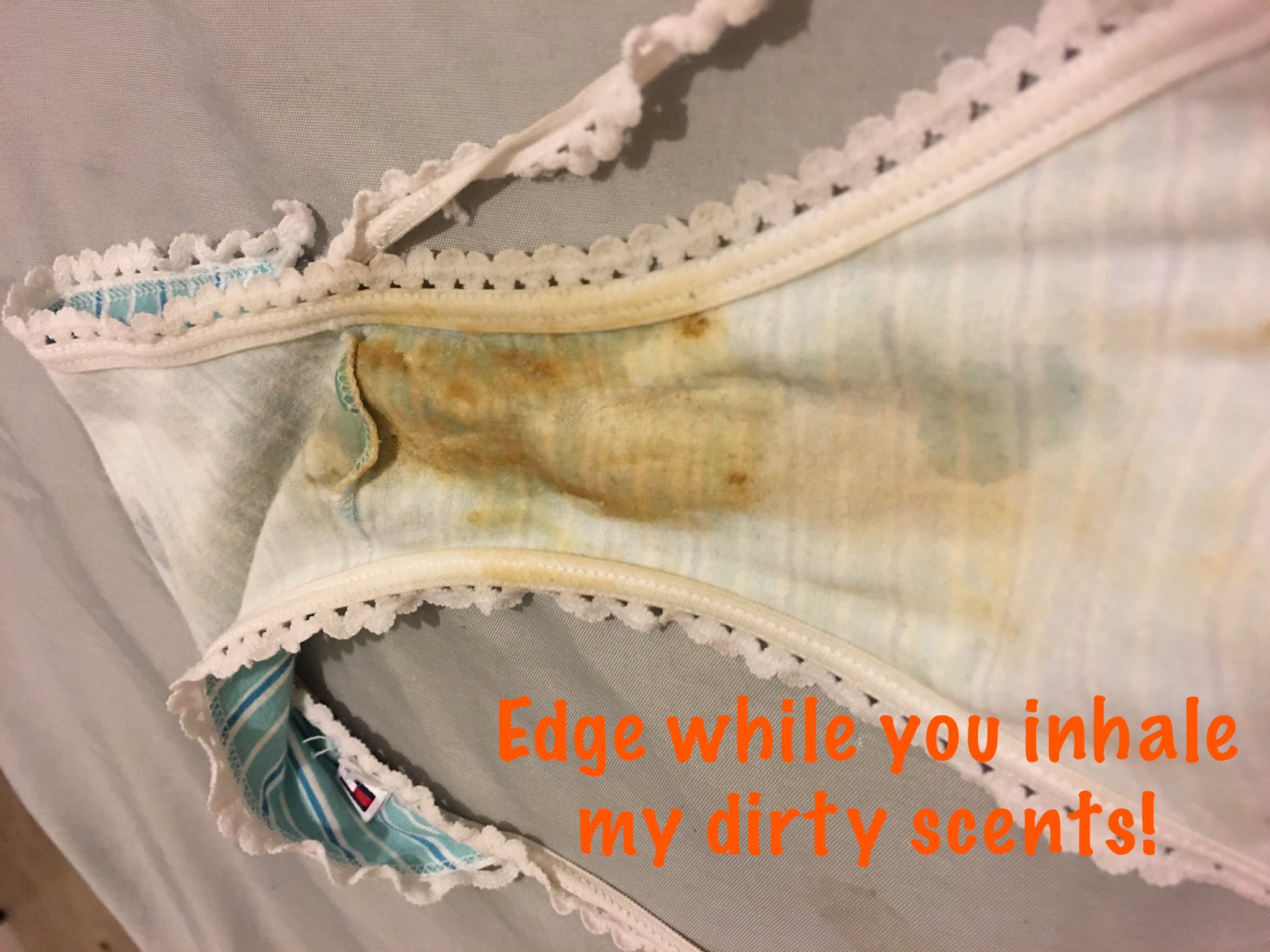 Dirty stained panties 