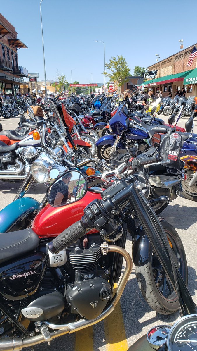 TheJaniceMcD's tweet photo. I am marking of a bucket list item than wasn't even on my bucket list, but there ya go. #SturgisRally #sturgis2020 #bucketlisting https://t.co/1NWh0iJ1EN
