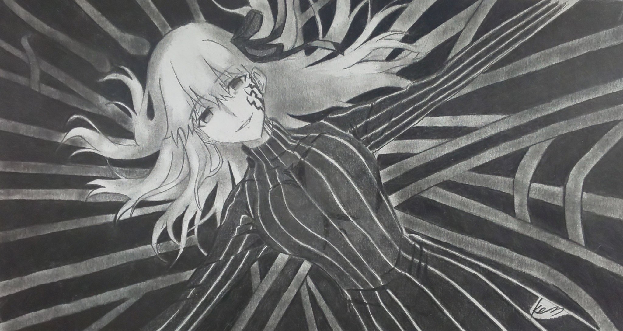 Ke 3 Twitter पर イラスト集 56 Fate シャーペン画 模写 Fatehf Fate T Co Gljribk62m Twitter