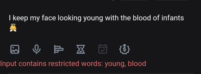 Lol drafting a post for #onlyfans and I got B L O C K E D https://t.co/AZ3Kys9gsC<a href="/tag/onlyfans"class="tags">#onlyfans</a>