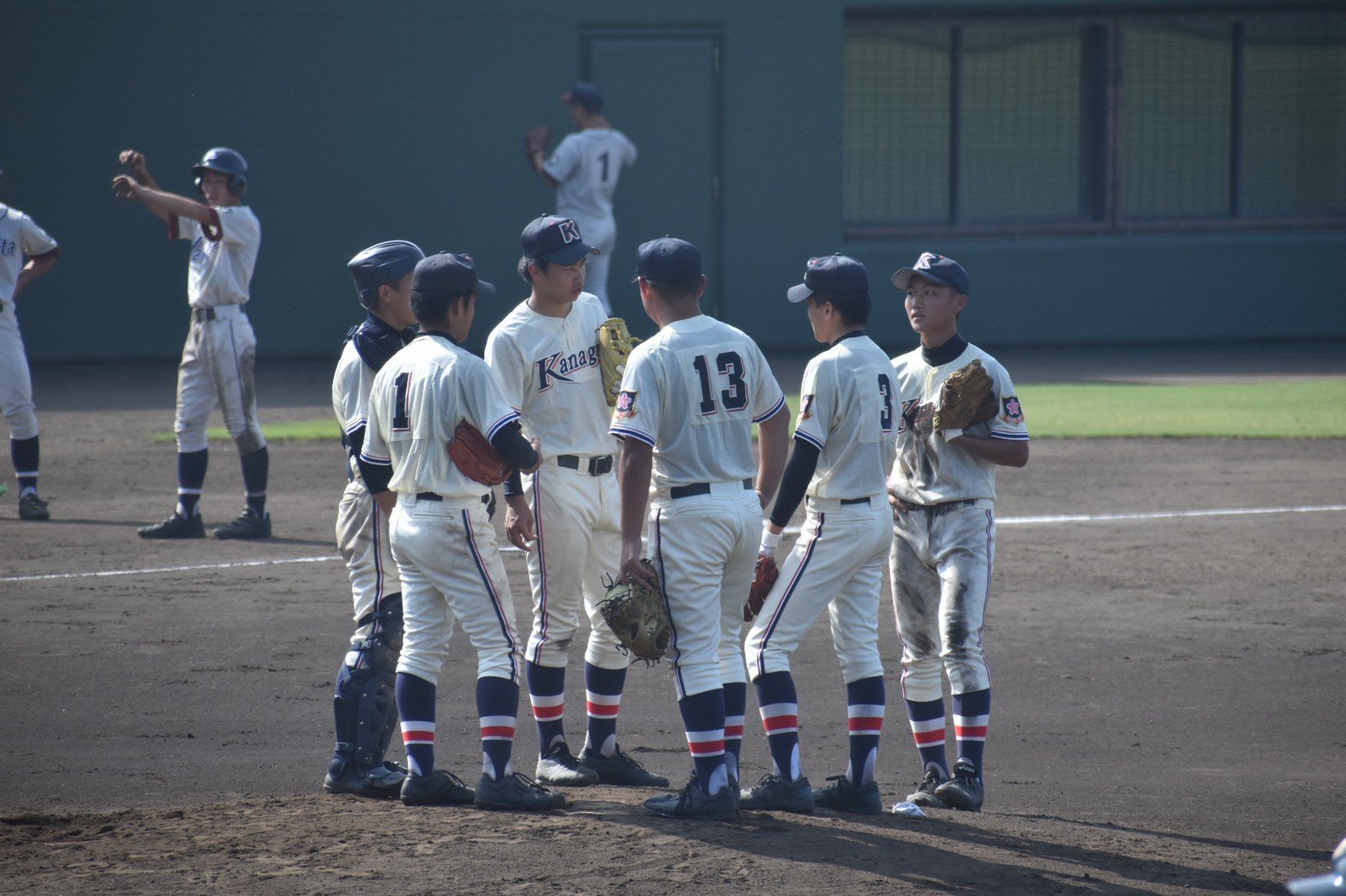 神奈川工業高校 野球部 na platformě X: „2020年8月6日 灼熱の暑