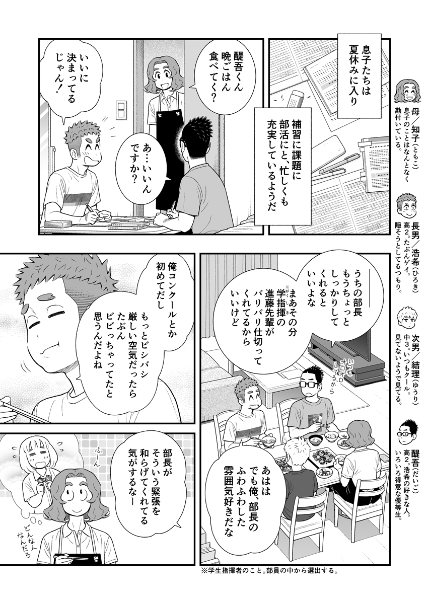 うちの息子はたぶんゲイ ㊳

いい奴《前編》

きっと自分ひとりだけじゃ、自分の姿はちゃんと見えないから。

後編に続く!

#うちの息子はたぶんゲイ
#お母さんは息子がかわいい 